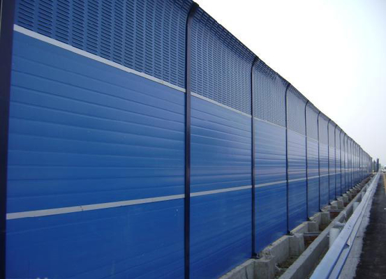 China Punched plate/perforated screen Reflective acoustic sound insulating wall fence supplier