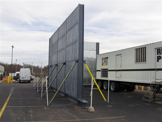 China Fast installed temporary acoustic/sound/noise proof barrier wall supplier